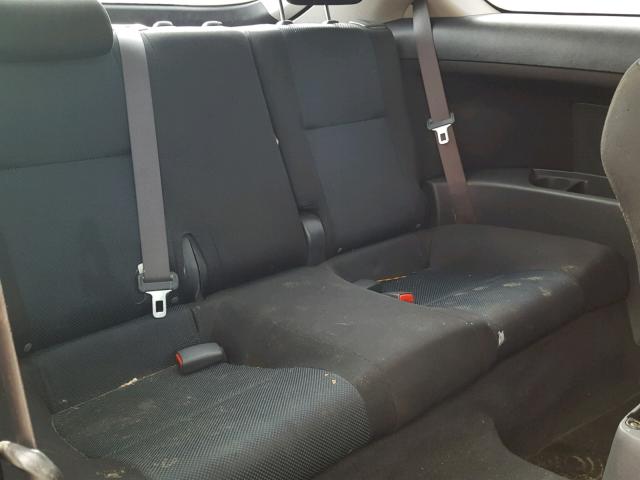 JTKDE177360123403 - 2006 TOYOTA SCION TC შავი ფოტო 6