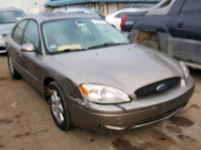 1FAFP56U26A137852 - 2006 FORD TAURUS SEL BEIGE photo 1