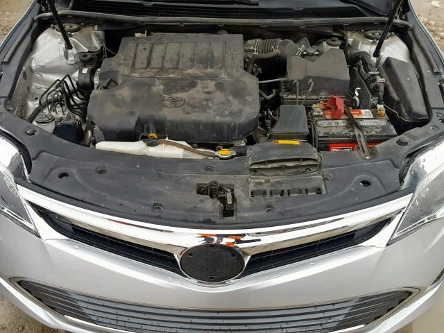 4T1BK1EB3DU024712 - 2013 TOYOTA AVALON BAS Argent photo 7