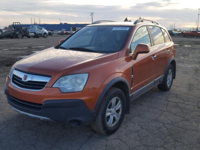 3GSCL33P18S719717 - 2008 SATURN VUE XE ORANGE photo 2