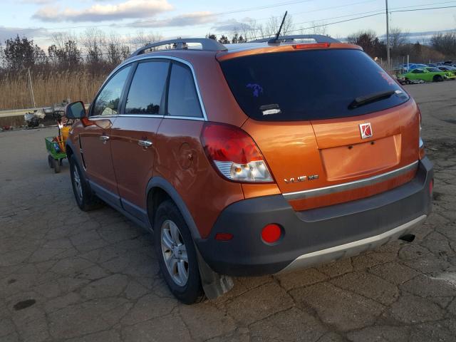 3GSCL33P18S719717 - 2008 SATURN VUE XE ORANGE photo 3