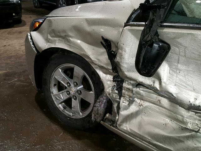 1G11B5SA6DF238092 - 2013 CHEVROLET MALIBU LS Gümüş foto 10