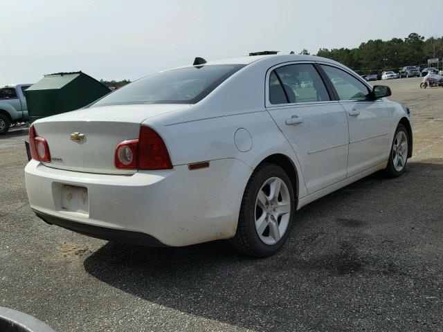 1G1ZB5E05CF207663 - 2012 CHEVROLET MALIBU LS თეთრი ფოტო 4