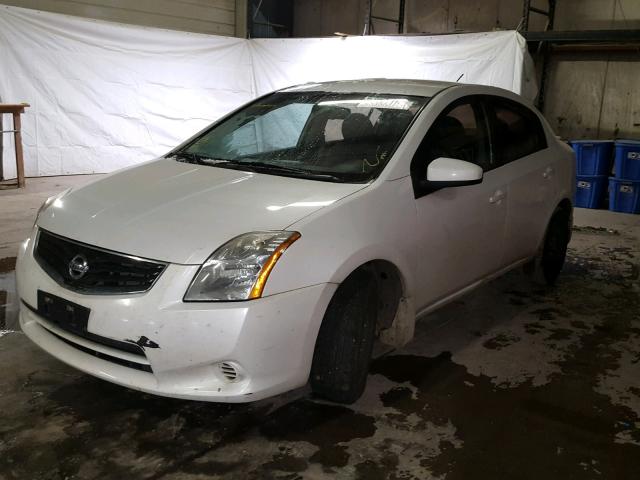 3N1AB6AP6BL622348 - 2011 NISSAN SENTRA 2.0 WHITE photo 2