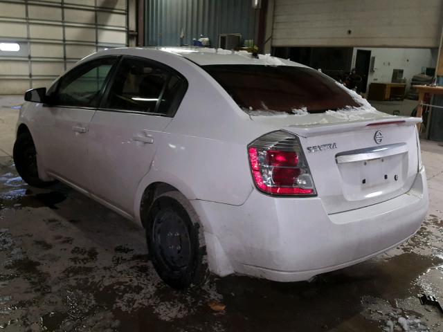 3N1AB6AP6BL622348 - 2011 NISSAN SENTRA 2.0 WHITE photo 3