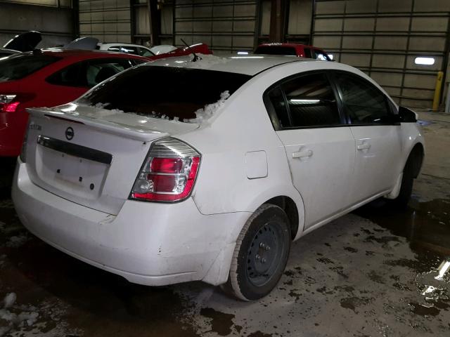 3N1AB6AP6BL622348 - 2011 NISSAN SENTRA 2.0 WHITE photo 4