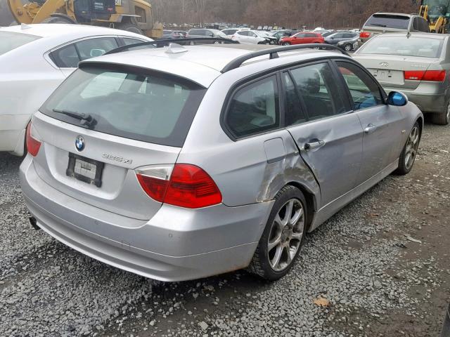 WBAVT13576KW22972 - 2006 BMW 325 XIT SILVER photo 4