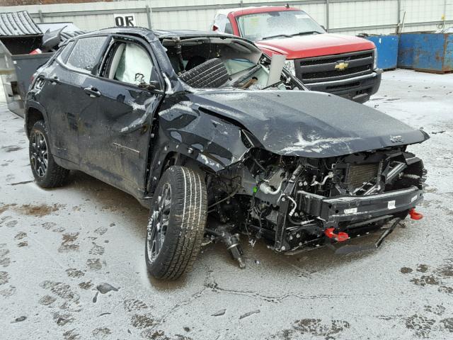 3C4NJDDB0JT479787 - 2018 JEEP COMPASS TR BLACK photo 1