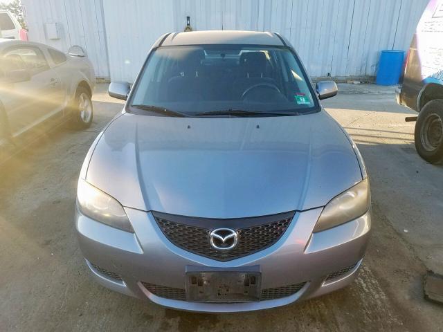 JM1BK12F651329362 - 2005 MAZDA 3 I GRAY photo 9