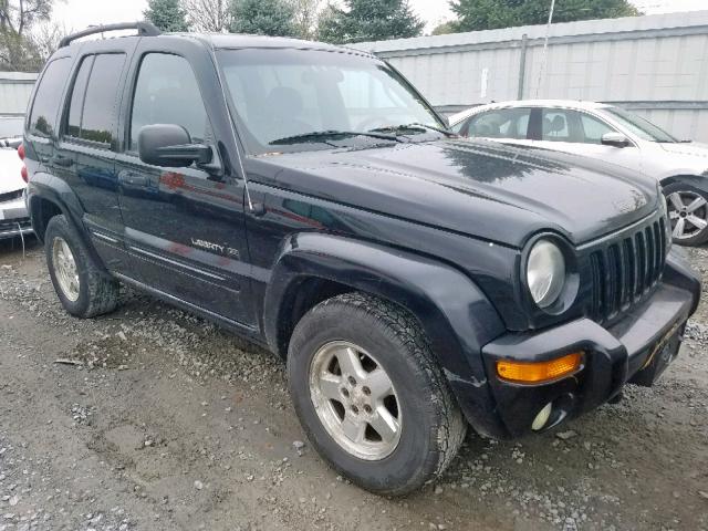 1J4GL58K93W566792 - 2003 JEEP LIBERTY LI BLACK photo 1