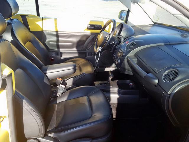 3VWRF31Y68M404874 - 2008 VOLKSWAGEN NEW BEETLE ყვითელი ფოტო 5