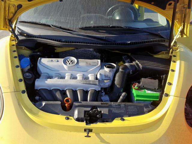 3VWRF31Y68M404874 - 2008 VOLKSWAGEN NEW BEETLE ყვითელი ფოტო 7