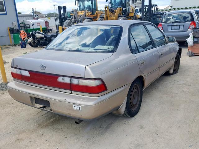 JT2BB02E0T0108370 - 1996 TOYOTA COROLLA DX GOLD photo 4