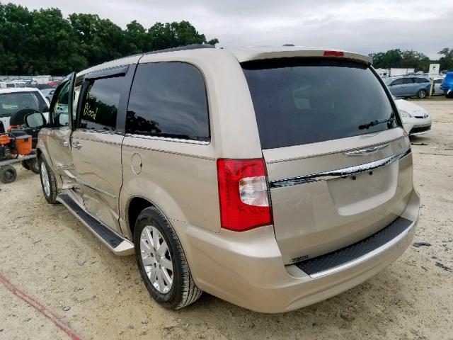 2C4RC1BG8FR522002 - 2015 CHRYSLER TOWN & COU TAN photo 3