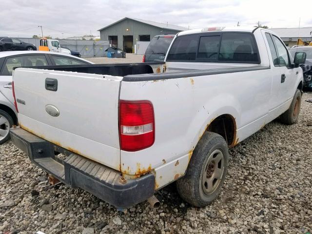 1FTRF14VX6NB76924 - 2006 FORD F150 WHITE photo 4