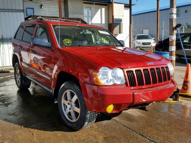 1J8GR48K89C542775 - 2009 JEEP GRAND CHER RED photo 1