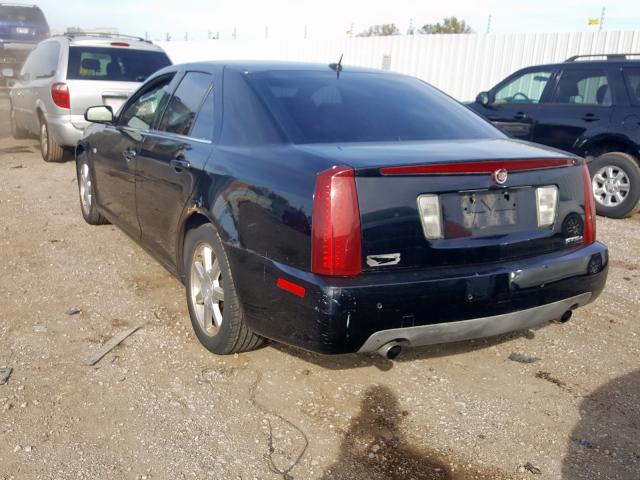 1G6DW677360221495 - 2006 CADILLAC STS BLACK photo 3