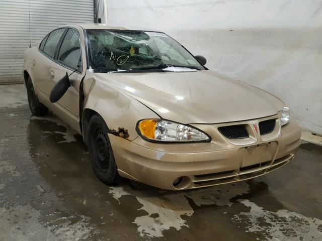 1G2NE52EX5M142809 - 2005 PONTIAC GRAND AM S GOLD photo 1