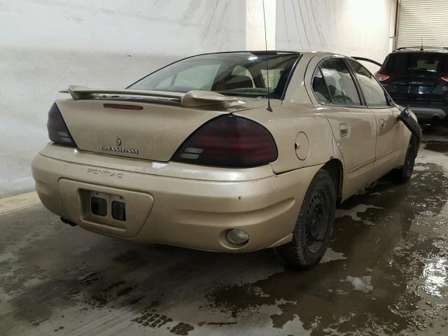 1G2NE52EX5M142809 - 2005 PONTIAC GRAND AM S GOLD photo 4