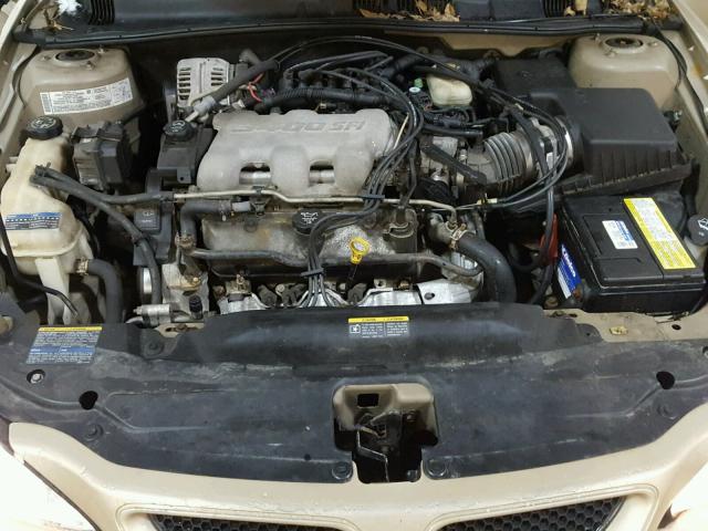 1G2NE52EX5M142809 - 2005 PONTIAC GRAND AM S GOLD photo 7