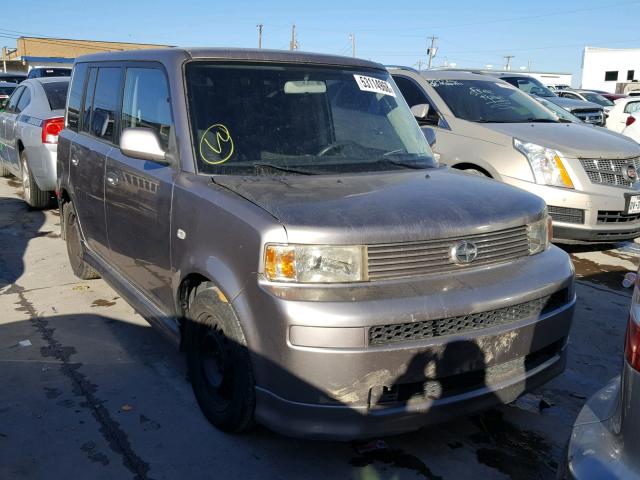 JTLKT334540165455 - 2004 TOYOTA SCION XB Сұр фото 1