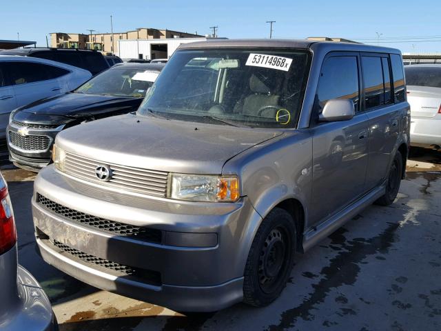 JTLKT334540165455 - 2004 TOYOTA SCION XB Сұр фото 2