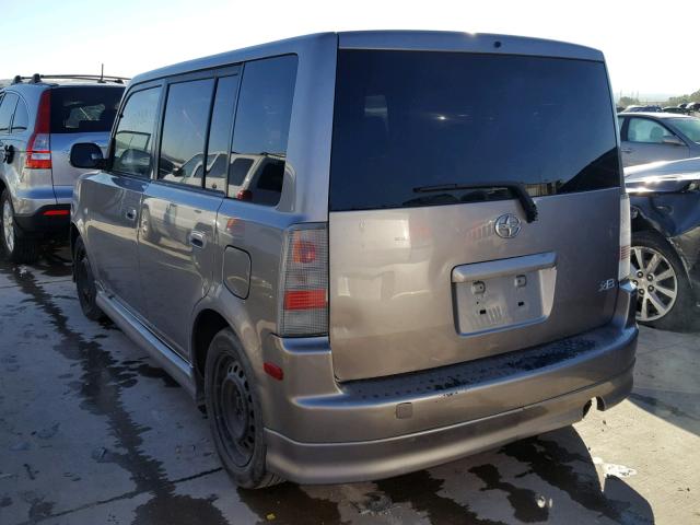 JTLKT334540165455 - 2004 TOYOTA SCION XB Сұр фото 3