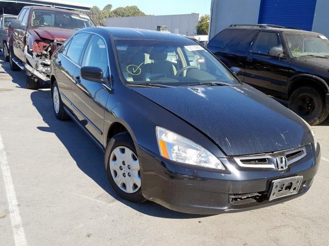 1HGCM56374A028542 - 2004 HONDA ACCORD LX BLACK photo 1