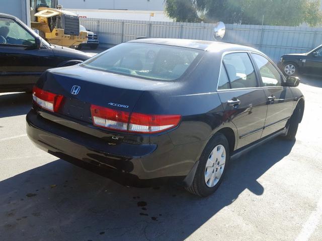 1HGCM56374A028542 - 2004 HONDA ACCORD LX BLACK photo 4