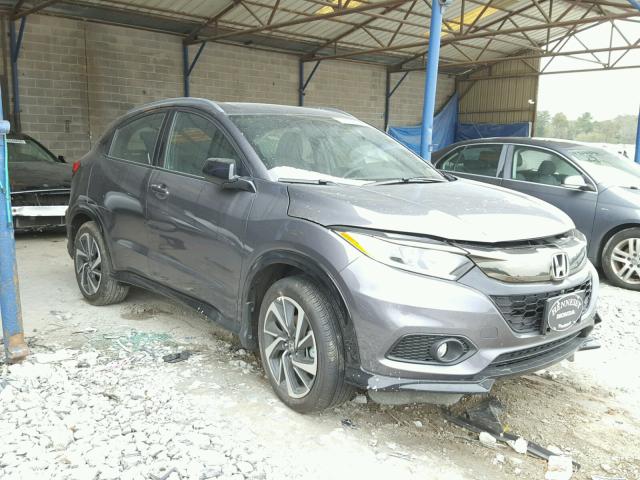 3CZRU5H10KG700342 - 2019 HONDA HR-V SPORT GRAY photo 1