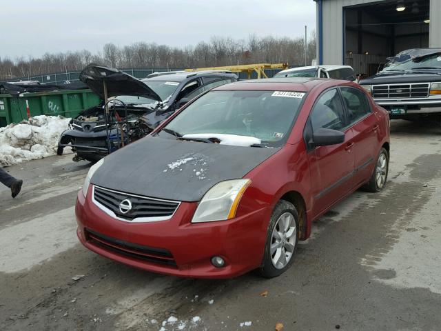 3N1AB6AP3BL684516 - 2011 NISSAN SENTRA 2.0 RED photo 2