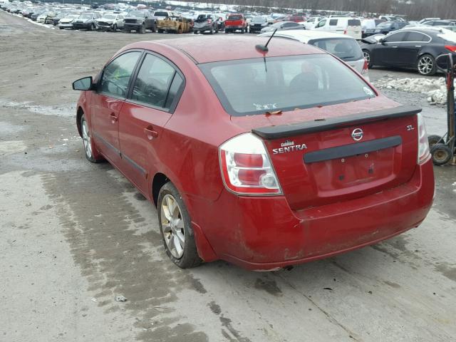 3N1AB6AP3BL684516 - 2011 NISSAN SENTRA 2.0 RED photo 3