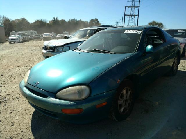 JM1EC4318N0124601 - 1992 MAZDA MX-3 TEAL photo 2