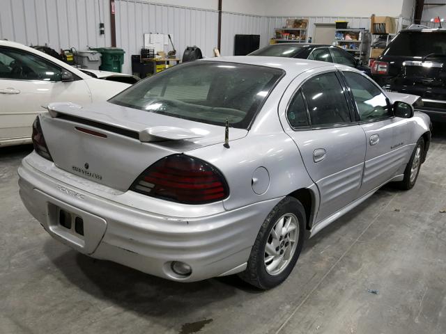 1G2NF52E42C102398 - 2002 PONTIAC GRAND AM S SILVER photo 4