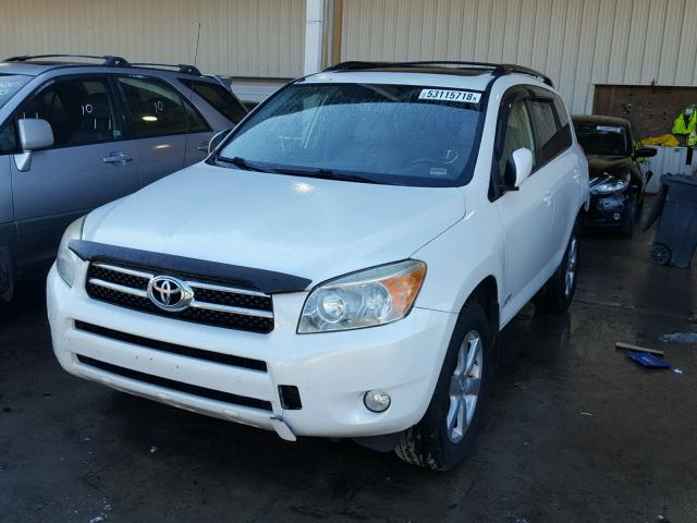 JTMBD31V685174100 - 2008 TOYOTA RAV4 LIMIT WHITE photo 2