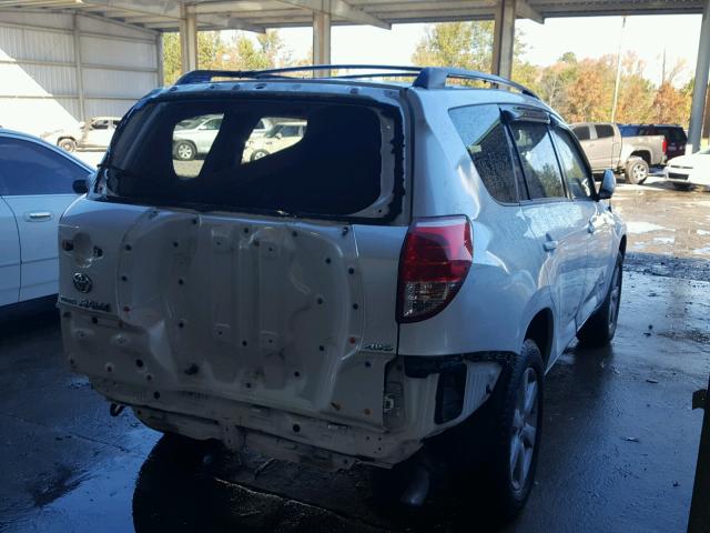 JTMBD31V685174100 - 2008 TOYOTA RAV4 LIMIT WHITE photo 4