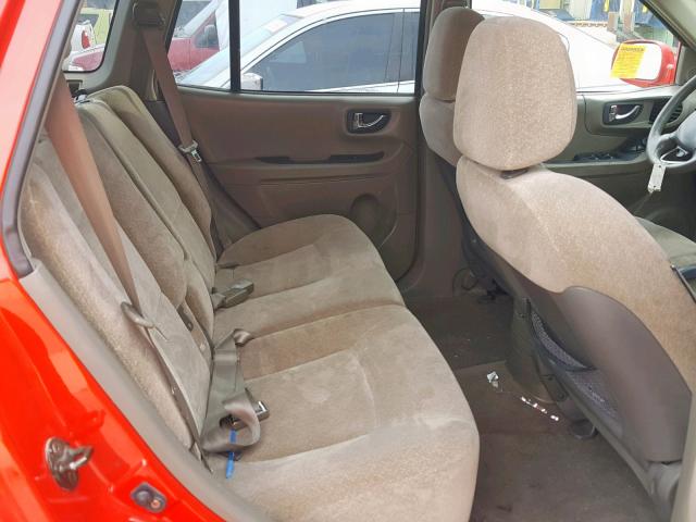 KM8SC13D44U706435 - 2004 HYUNDAI SANTA FE G RED photo 6