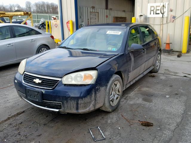 1G1ZS61846F285776 - 2006 CHEVROLET MALIBU MAX BLUE photo 2