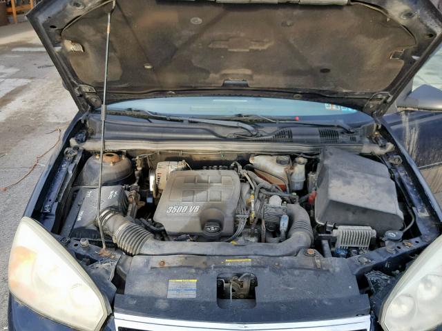 1G1ZS61846F285776 - 2006 CHEVROLET MALIBU MAX BLUE photo 7