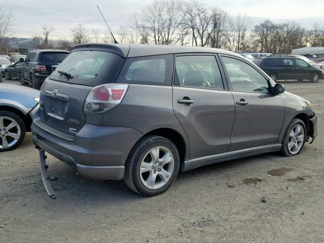 2T1LR32E15C425656 - 2005 TOYOTA COROLLA MA GRAY photo 4