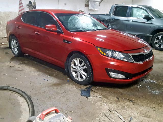 5XXGN4A73CG008339 - 2012 KIA OPTIMA EX MAROON photo 1