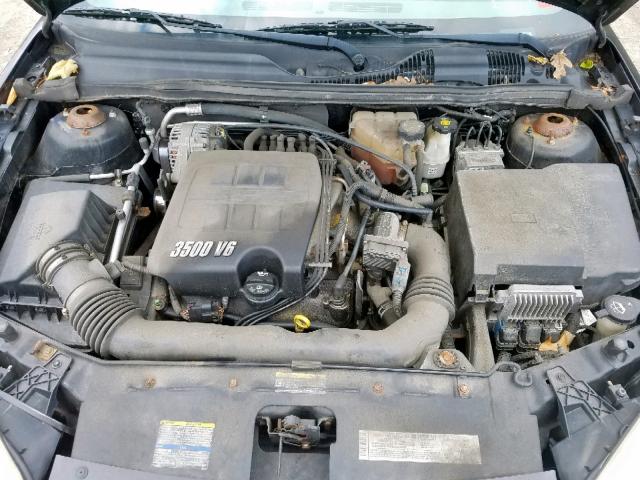 1G1ZT64895F226116 - 2005 CHEVROLET MALIBU MAX BLACK photo 7