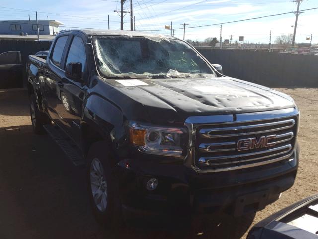 1GTG5CE33G1105656 - 2016 GMC CANYON SLE BLACK photo 1