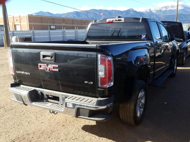 1GTG5CE33G1105656 - 2016 GMC CANYON SLE BLACK photo 4