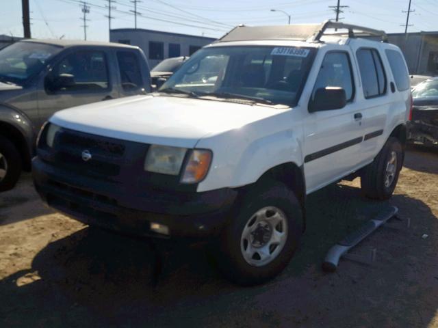 5N1ED28Y8YC583424 - 2000 NISSAN XTERRA XE WHITE photo 2