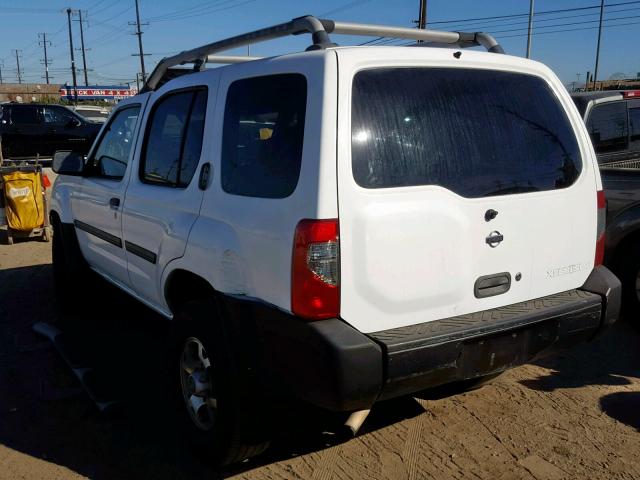 5N1ED28Y8YC583424 - 2000 NISSAN XTERRA XE WHITE photo 3