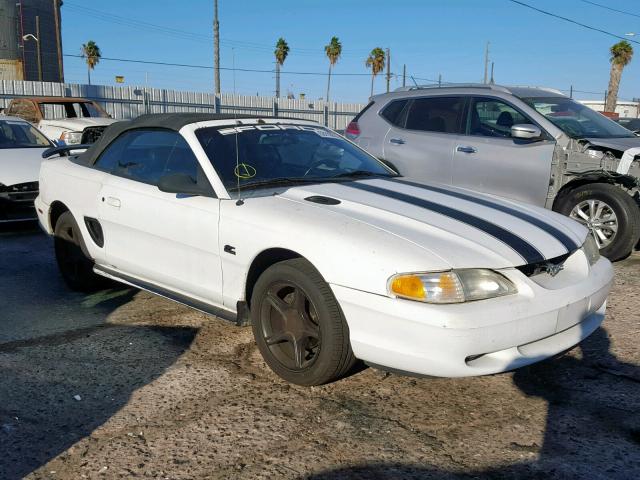 1FALP45T0SF276932 - 1995 FORD MUSTANG GT WHITE photo 1