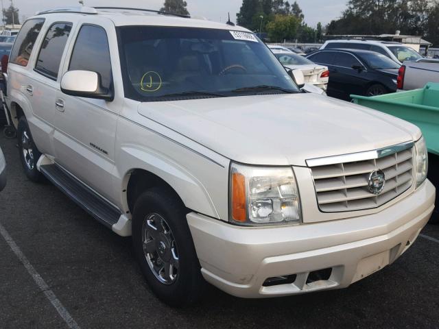 1GYEC63T33R242331 - 2003 CADILLAC ESCALADE L WHITE photo 1