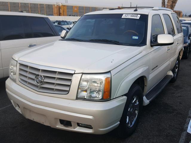 1GYEC63T33R242331 - 2003 CADILLAC ESCALADE L WHITE photo 2