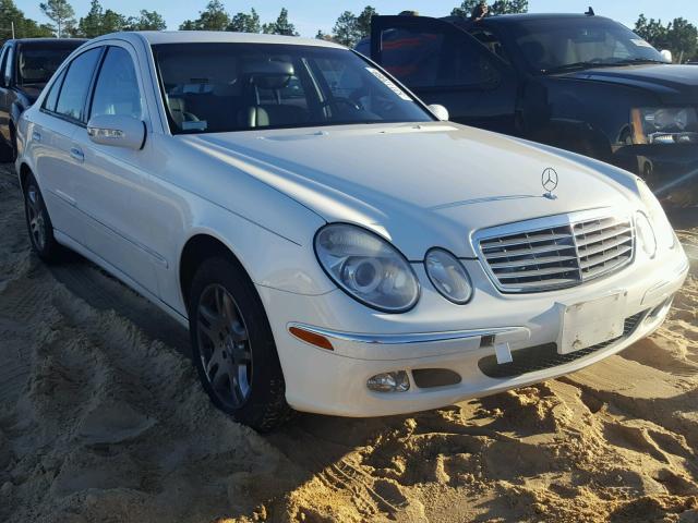 WDBUF65J23A260059 - 2003 MERCEDES-BENZ E 320 WHITE photo 1